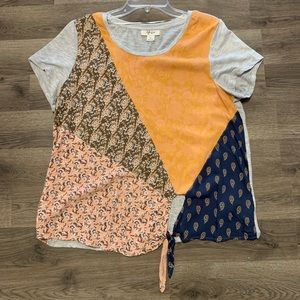 Multi patterned top